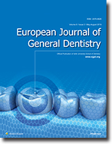 European Journal of General Dentistry
